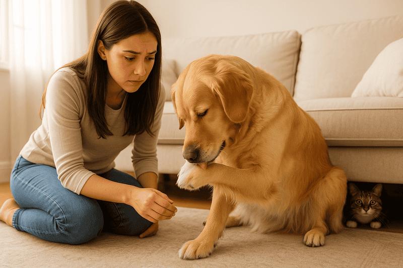 Frau mit Hund – FAQ zur Hundeversicherung